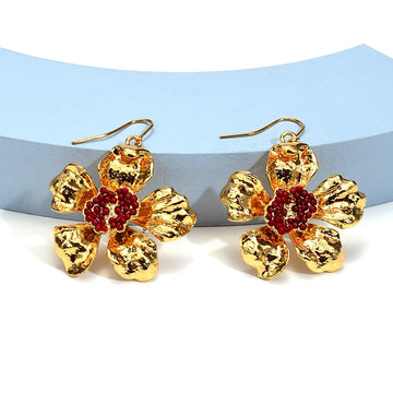 Flower Beads Drop Earrings - SunsetFashionLA